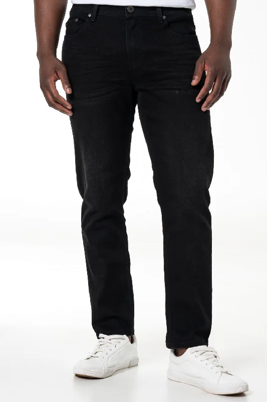 Designer Skinny Men's JeansRf04 Denim Jeans _ 141711 _ Black Wash