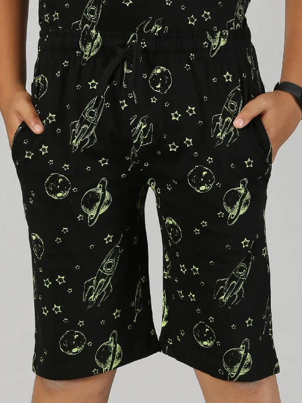 Comfort-Fit Men's Loungewear ShortsBoys AOP Shorts
