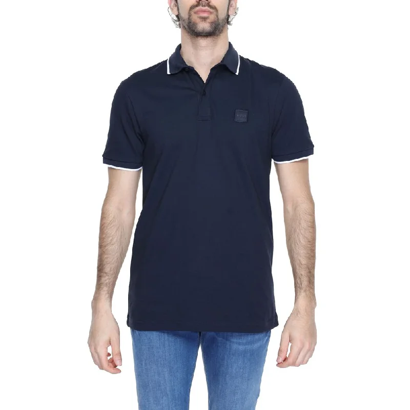 Men's Shirts with Pocket SquaresHugo Boss  Cotton Polo Men's Shirt