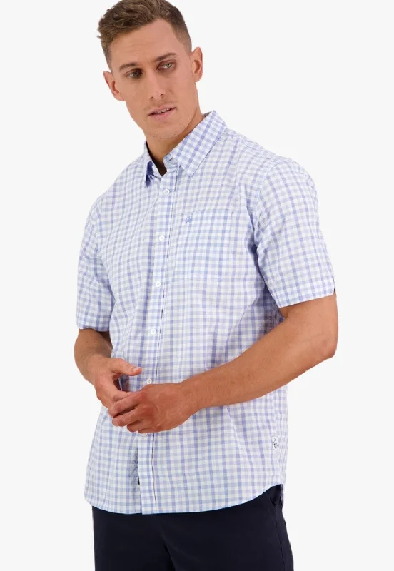 Breathable Men's Linen ShirtsSwanndri Mens Brookhaven Short Sleeve Shirt