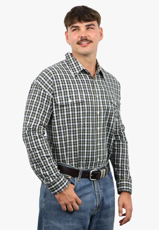 Men's Patterned Dress Shirts for a Unique TwistBisley Mens Long Sleeve Shirt