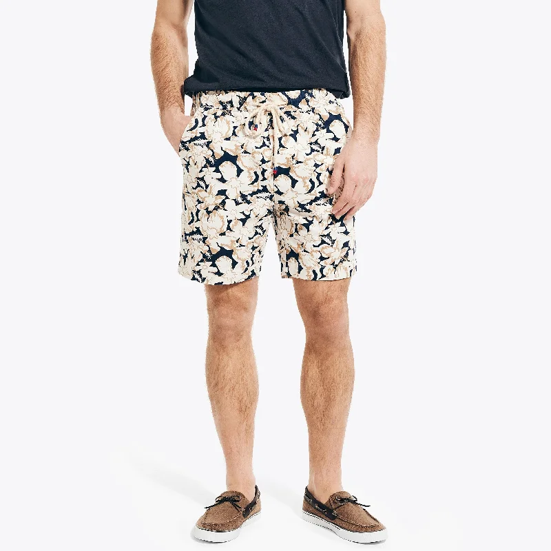 Affordable Men's Casual ShortsNautica Mens 7" Pull-On Printed Boardwalk Short