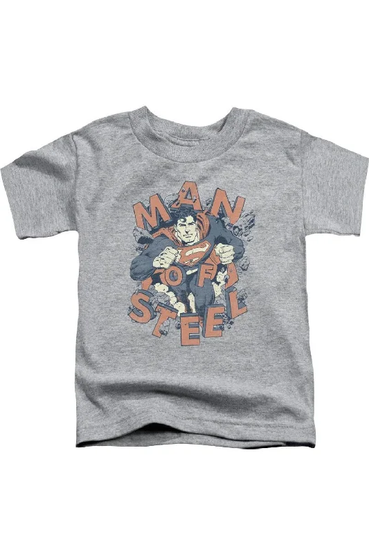 Men's Shirts with Hidden PocketsSuperman Coming Through Short Sleeve Juvenile Tee / T-Shirt