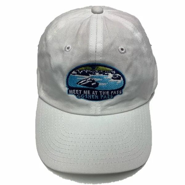 Classic Bowler HatsGoshen Pass Meet Me at the Pass Hat - White