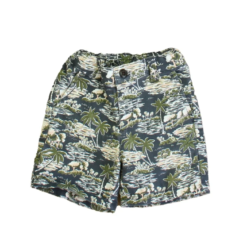 Chino Men's Short PantsJanie and Jack Boys Blue | Green Palm Treess Shorts