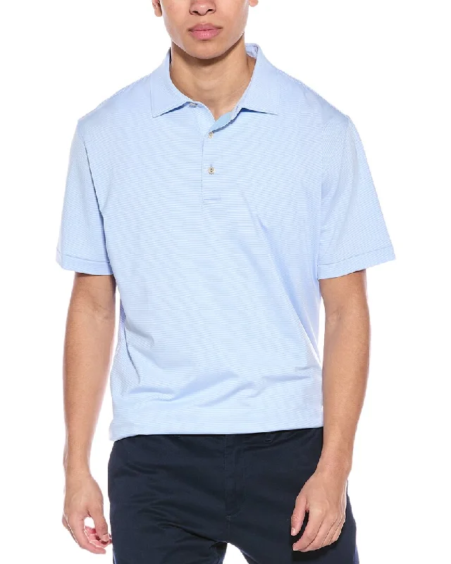 Men's Shirts with Raw-Edge HemlinesPeter Millar Polo Shirt