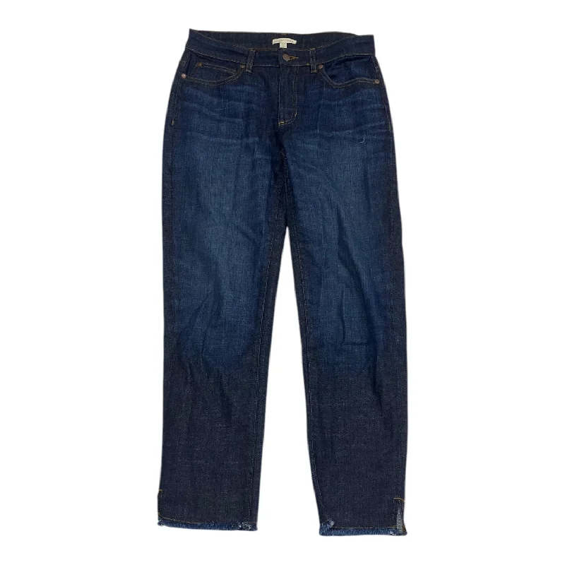Baggy Cargo Men's JeansJeans Designer By Eileen Fisher In Blue Denim, Size: 2