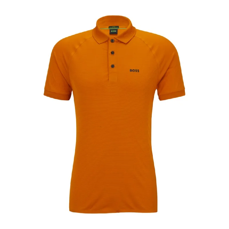 Men's Shirts with Elastic WaistbandsSlim-fit polo shirt in structured jersey