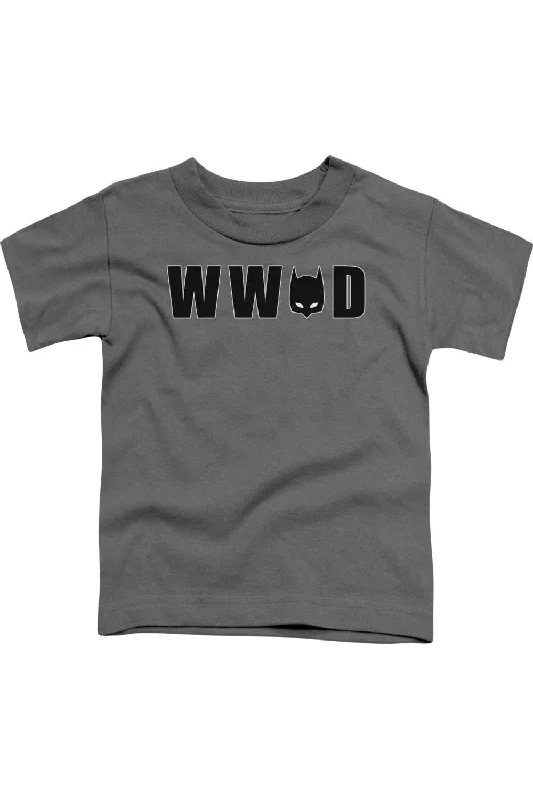 Men's Shirts with Cowl NecksBatman Wonder Womanbd Mask Short Sleeve Juvenile Tee / T-Shirt