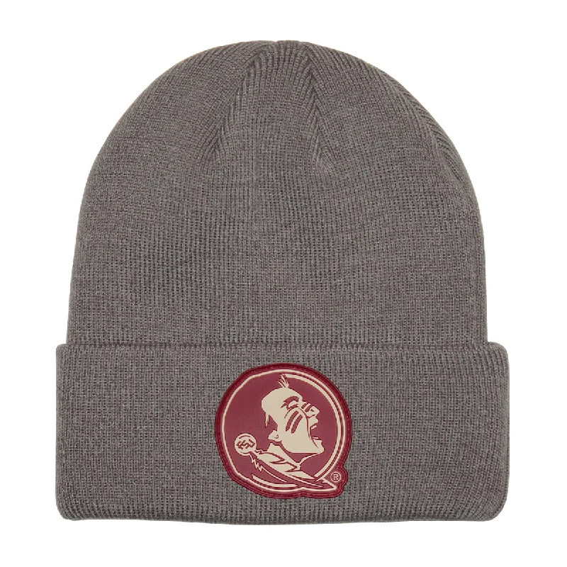 Lightweight Bucket HatsNike Seminole Logo Terra Cuff Knit Cap - Pewter