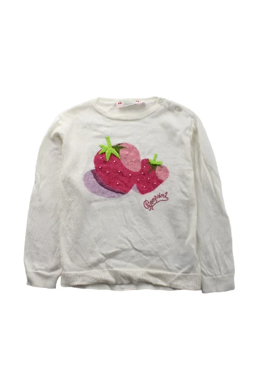 Elegant Men's Shawl-Collar SweatersBonpoint Knit Sweater 3T