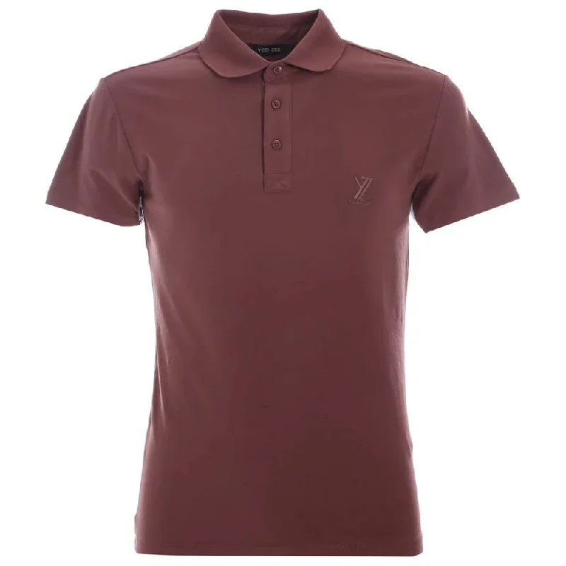 Men's Shirts with Appliquéd SleevesYes Zee Cotton Polo Men's Shirt