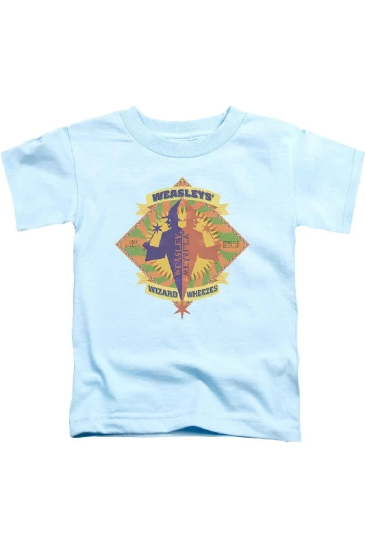 Men's Shirts with Contrast StitchingHarry Potter Wizard Wheezes Short Sleeve Juvenile Tee / T-Shirt