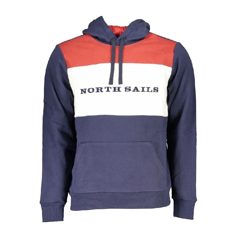 Men's Sweaters with Contrast TrimNorth Sails Blue Cotton Men Men's Sweater