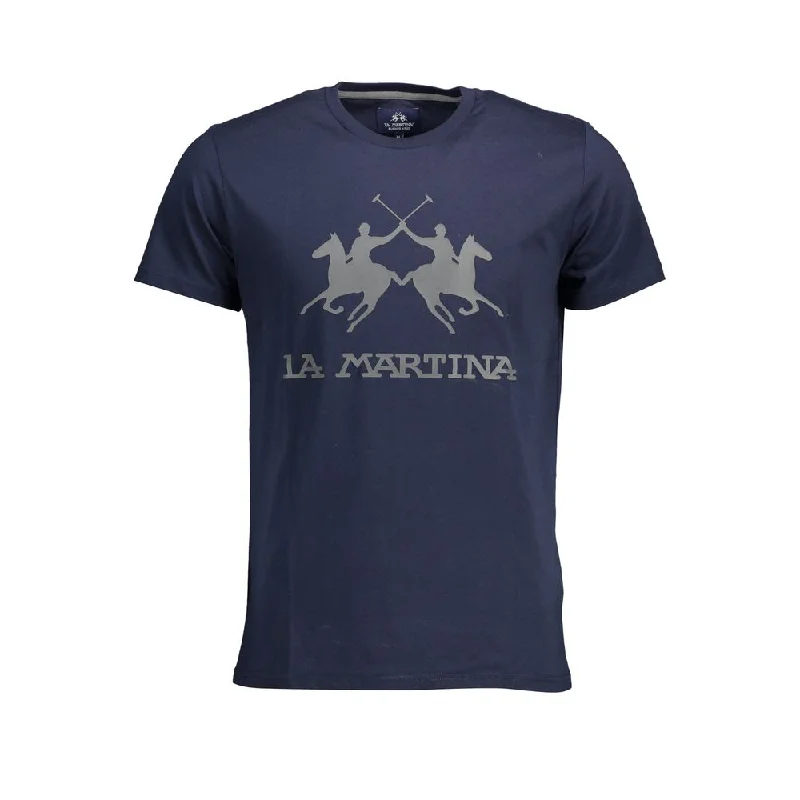 Men's Shirts with Embroidered DesignsLa Martina  Cotton Men's T-Shirt