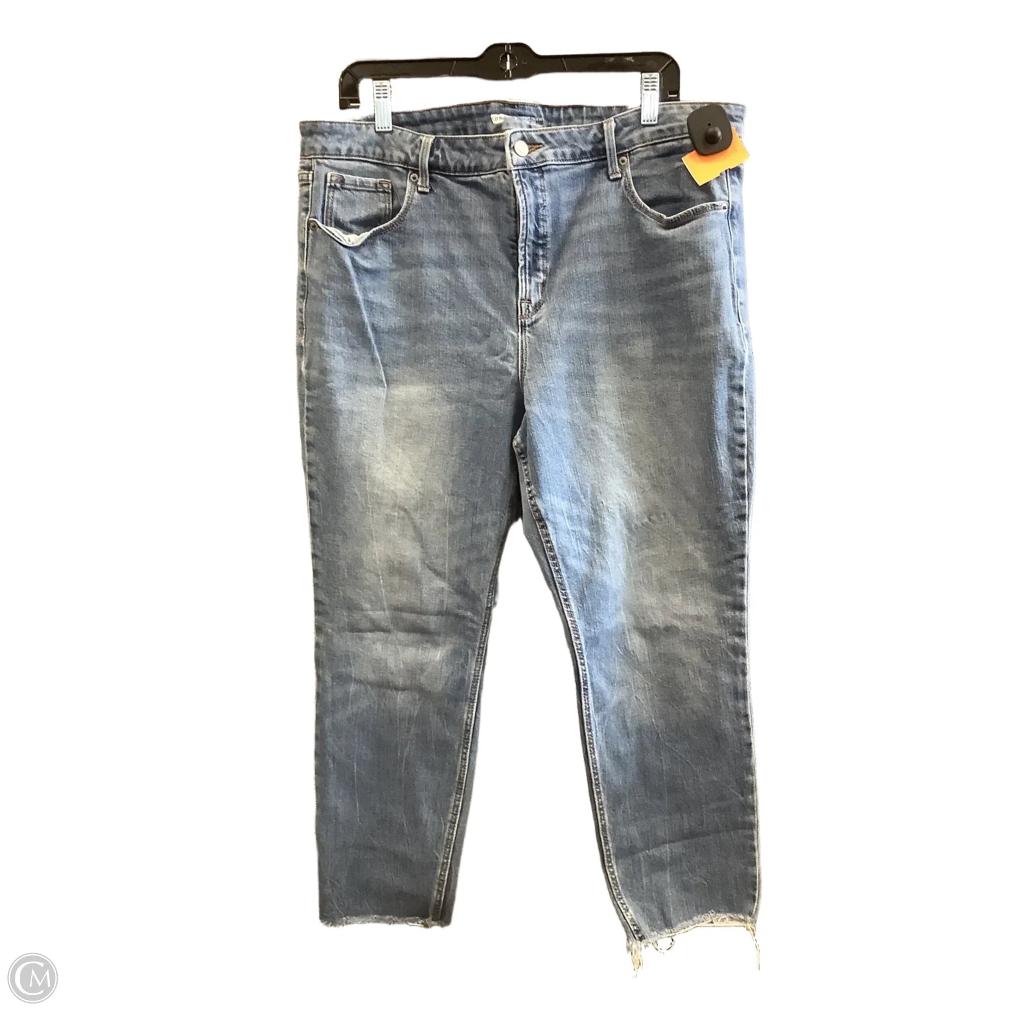Mid-Waisted Men's JeansJeans Straight By Old Navy In Blue, Size: 18