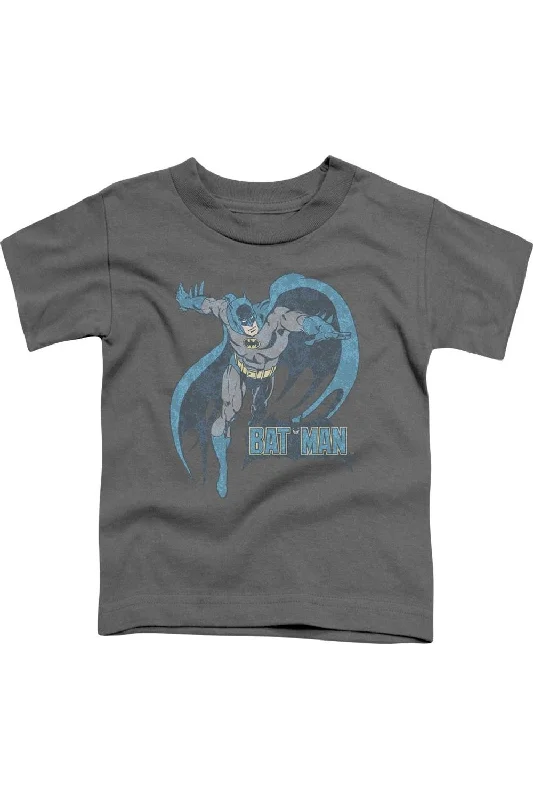 Men's Shirts for HikingDC Comics Desaturated Batman Short Sleeve Juvenile Tee / T-Shirt