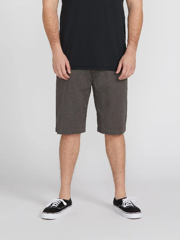 Men's Dressy and Polished Short Pants for Formal EventsVmonty Shorts - Charcoal Heather