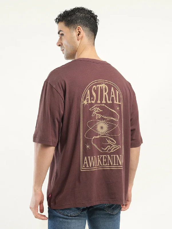 Men's Shirts with Tab CollarsMen's Graphic Print Loose Fit T-shirt