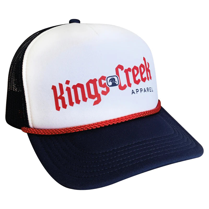 Novelty Baseball CapsKings Creek No Breaks Trucker Hat