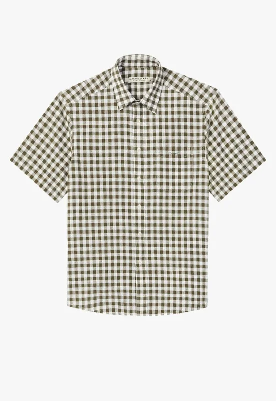 Men's Unique Dress Shirts for a Statement LookR.M. Williams Mens Hervey Short Sleeve Shirt