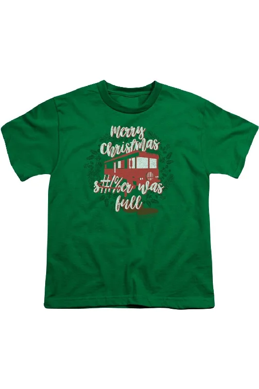 Classic Men's Button-Up ShirtsChristmas Vacation It Was Full Short Sleeve Youth Tee / T-Shirt Classic Men's Button-Up ShirtsChristmas Vacation It Was Full Short Sleeve Youth Tee / T-Shirt