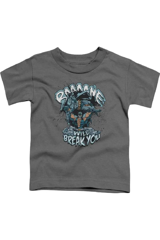 Men's Shirts with UV ProtectionBatman Bane Will Break You Short Sleeve Juvenile Tee / T-Shirt Men's Shirts with UV ProtectionBatman Bane Will Break You Short Sleeve Juvenile Tee / T-Shirt