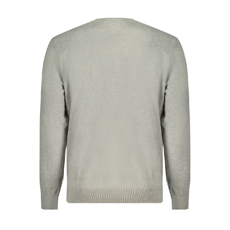 Men's Sweaters in Bright ColorsTimberland Gray Cotton Men's Sweater