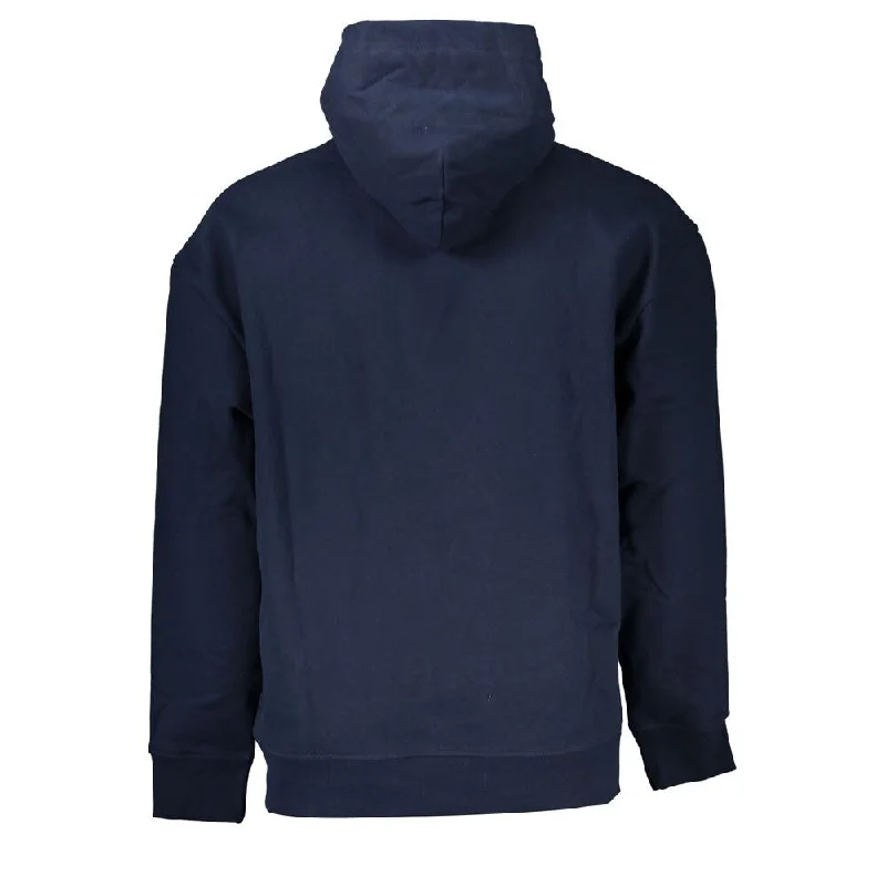 Men's Sweaters with Hidden PocketsTommy Hilfiger Eco-Conscious Blue Hooded Men's Sweatshirt Men's Sweaters with Hidden PocketsTommy Hilfiger Eco-Conscious Blue Hooded Men's Sweatshirt