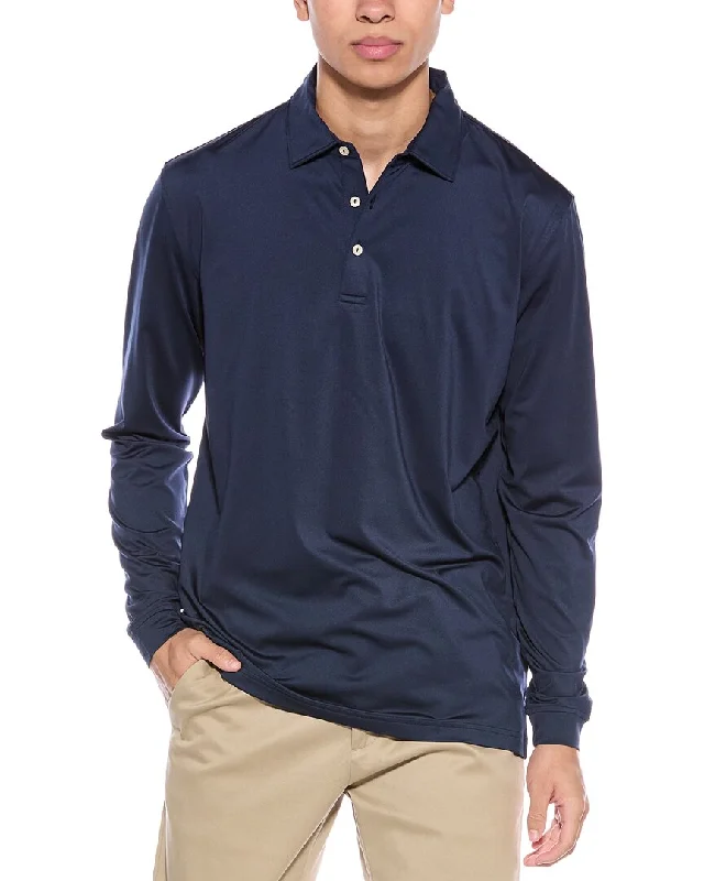 Men's Shirts with Surplice HemlinesPeter Millar Polo Shirt