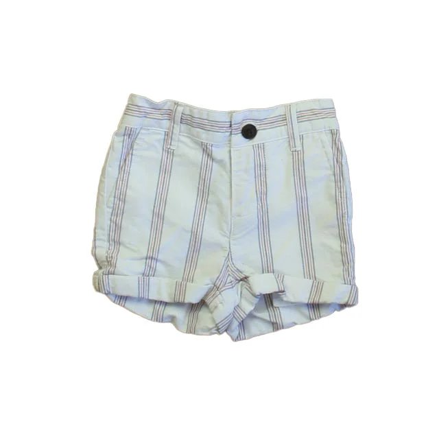 Flexible and Stretchy Men's Yoga and Athletic ShortsJanie and Jack Boys White | Blue Stripe Shorts