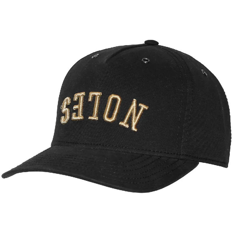 Funky Bucket CapsUscape Richardson Upside Down Noles Design Adjustable Cap - Black