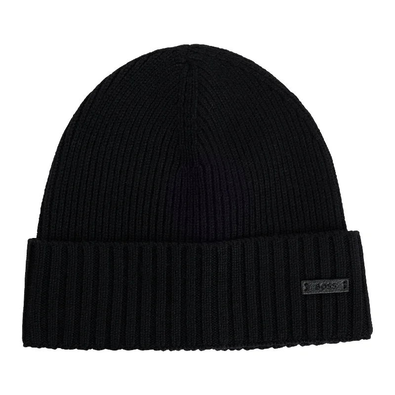 Modern Snapback CapsBoss Fati Virgin Wool Beanie