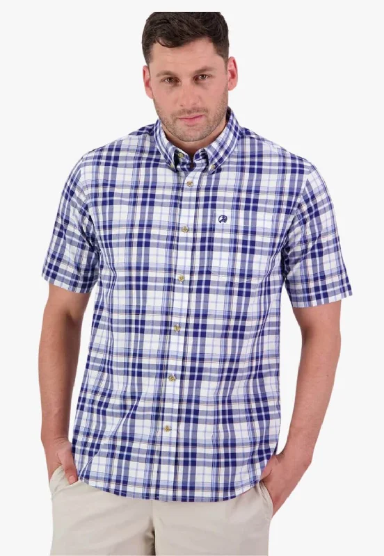 Men's Timeless Dress Shirts for Enduring StyleSwanndri Mens Herbert Short Sleeve Shirt