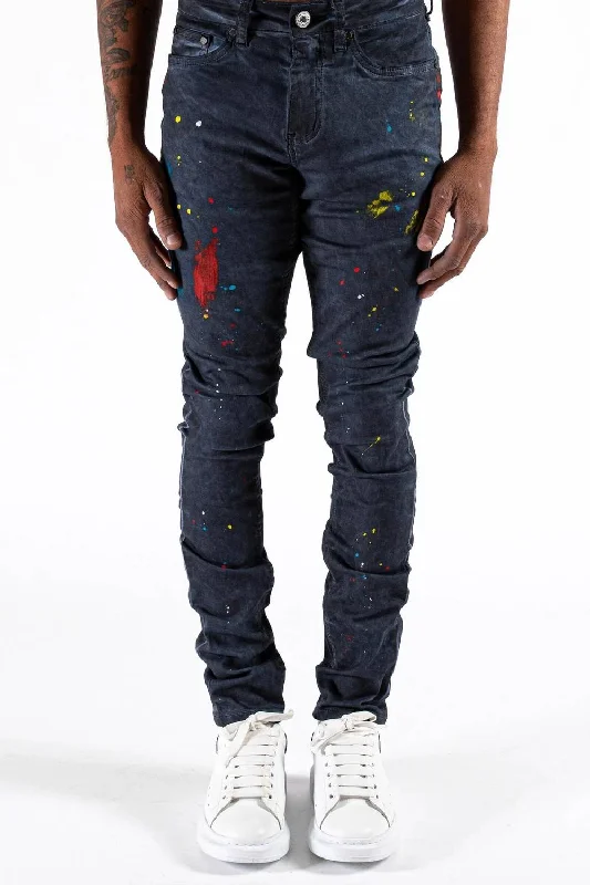 New Arrival Designer Men's JeansMen's Ether Nodes Jeans In Navy