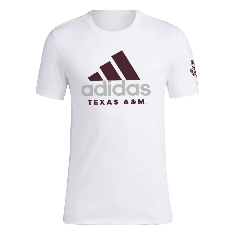 Men's Shirts with Belt AttachmentsAdidas Logo Texas A&M Tee - New!