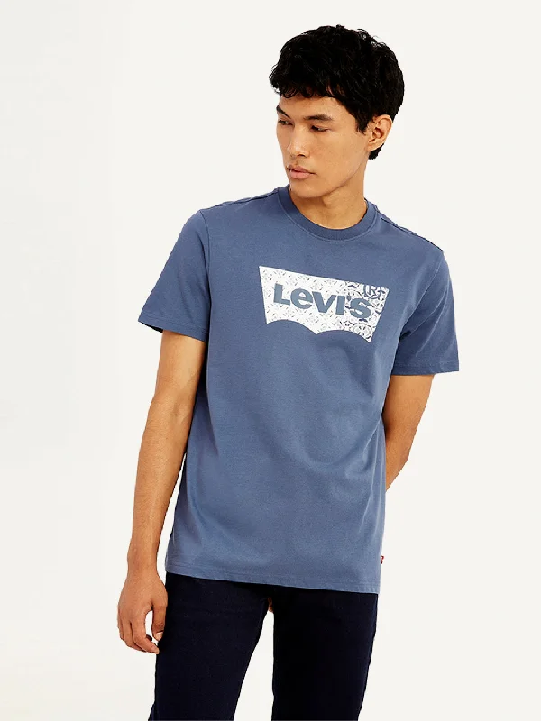 Men's Shirts with Embellished SleevesMen's Brand Logo Slim Fit T-Shirt