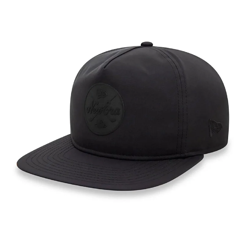 Girls' Straw HatsNew Era Tonal Gortex Black Golfer Adjustable Cap