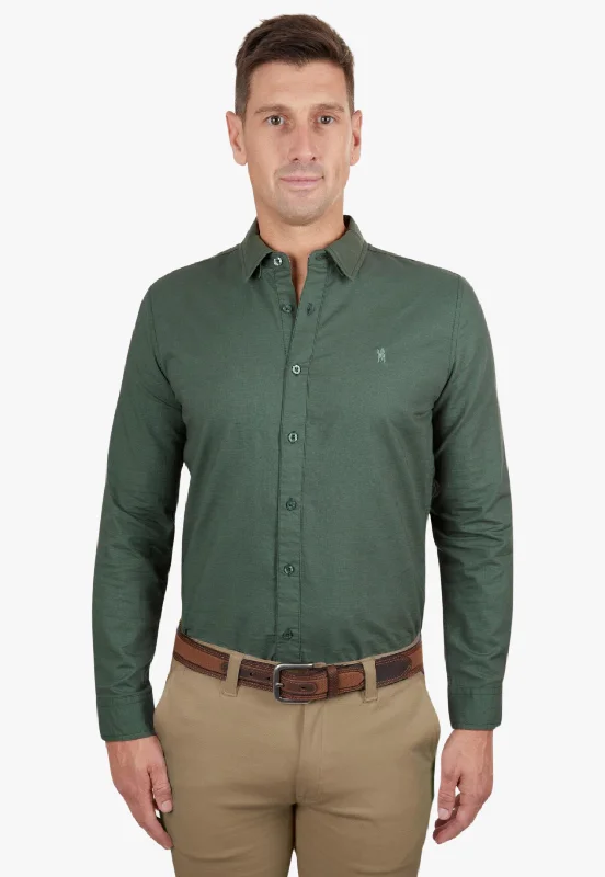 Men's Easy-Care Shirts for Busy LifestylesThomas Cook Mens Linen Tailored Long Sleeve Shirt