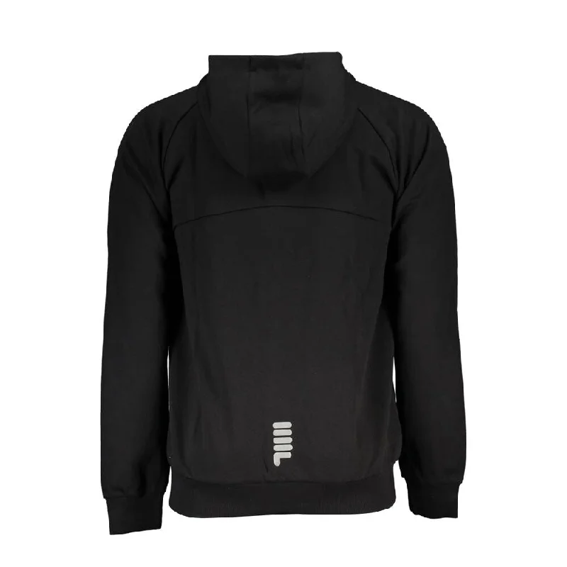 Men's Sweaters with Button-Down PlacketsFila Sleek Hooded Zip-Up Men's Sweatshirt