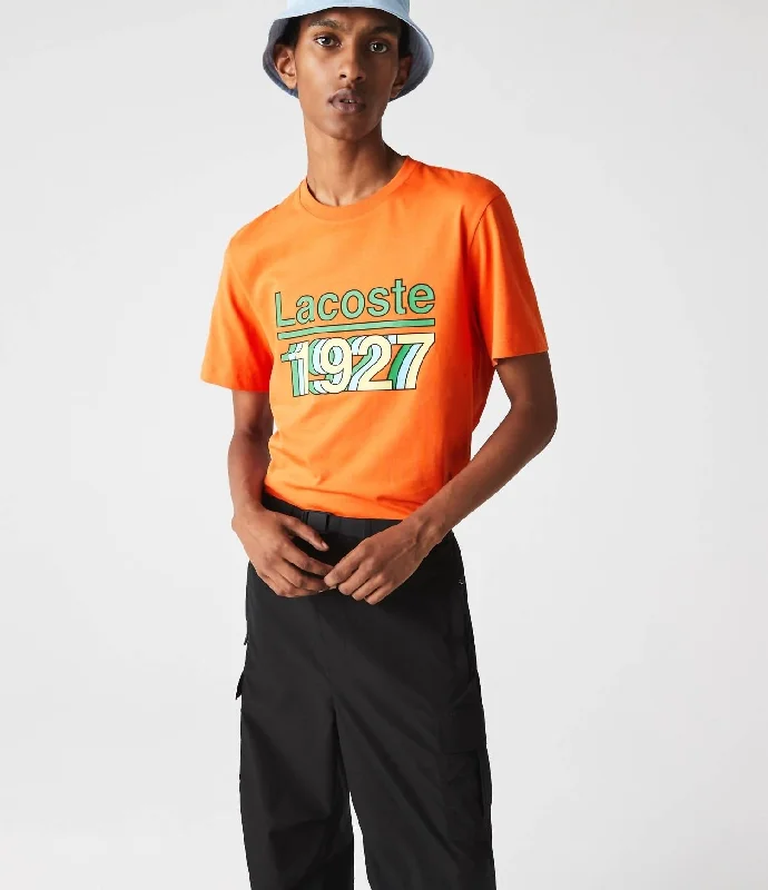Men's Shirts with Velcro ClosuresMen's Turtle T-Shirt In Orange