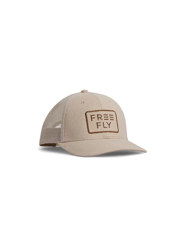 Relaxed Fisherman HatsFree Fly Wave Trucker Hat