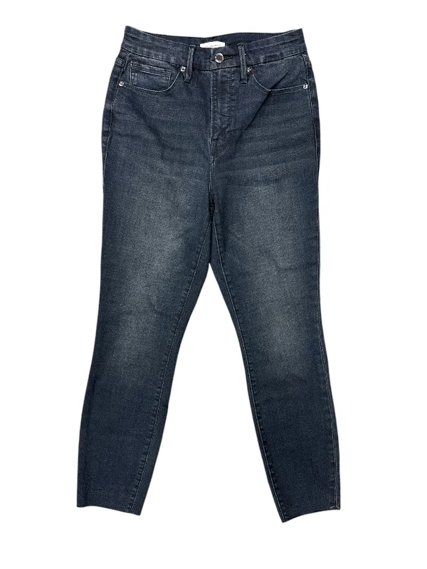 Men's Jeans with Embroidered LogosJeans Designer By Good American In Blue Denim, Size: 6