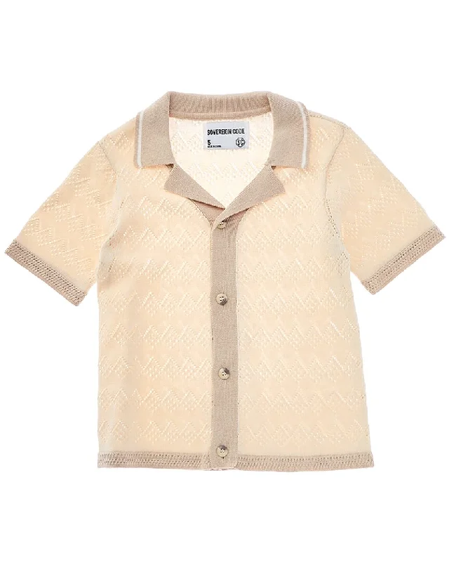 Men's Iron-Free Shirts for Wrinkle-Resistant WearSovereign Code Stanley AOP Stretch Button-Up Shirt
