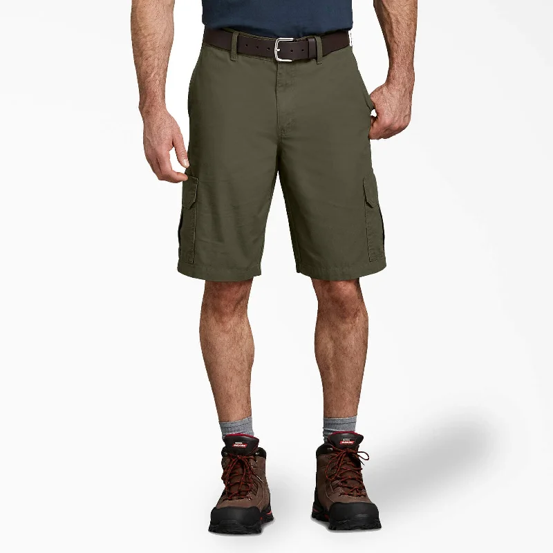 Versatile Men's Linen ShortsDickies Relaxed Fit Ripstop Cargo Shorts, 11"