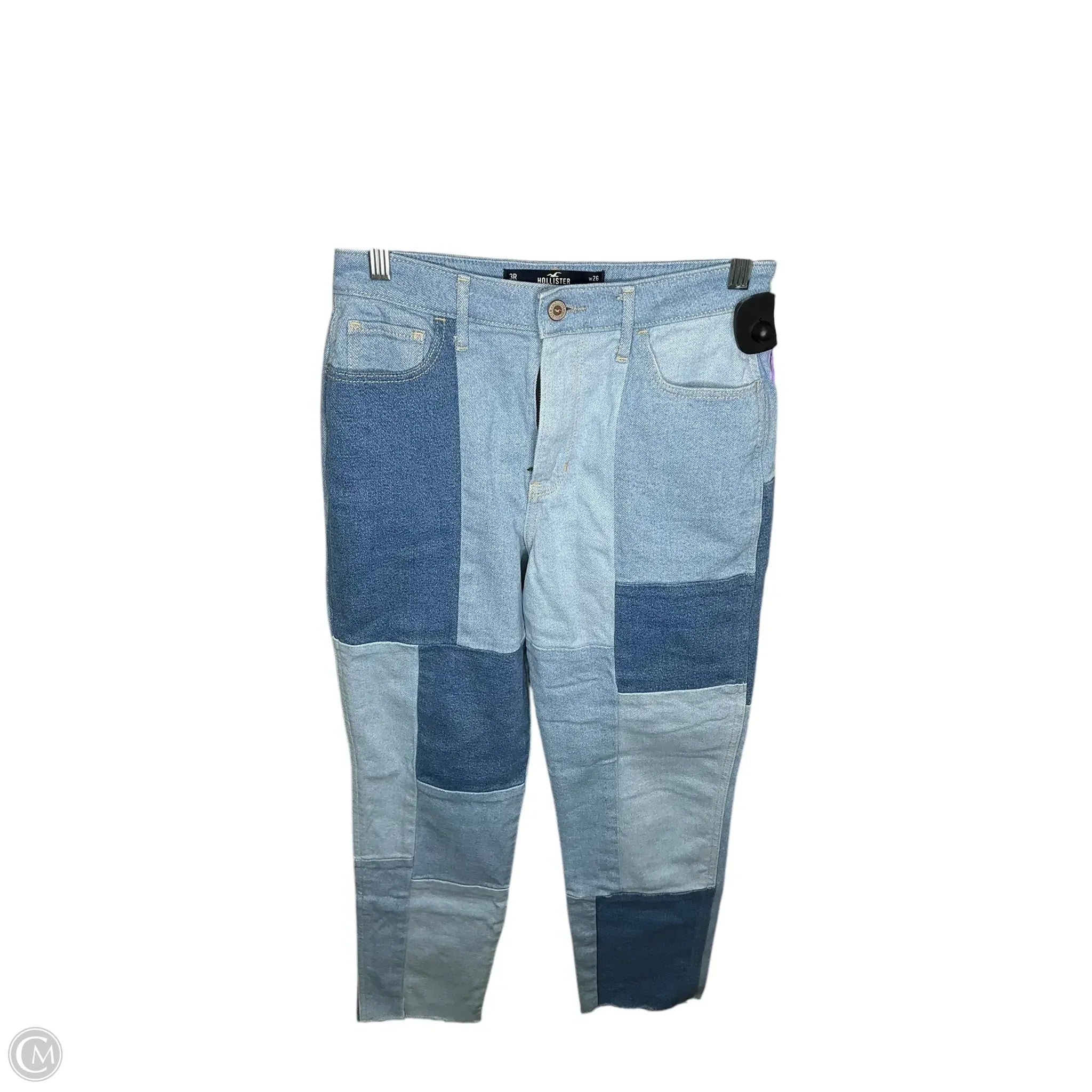 Flexible Stretch Men's JeansJeans Straight By Hollister In Blue Denim, Size: 2
