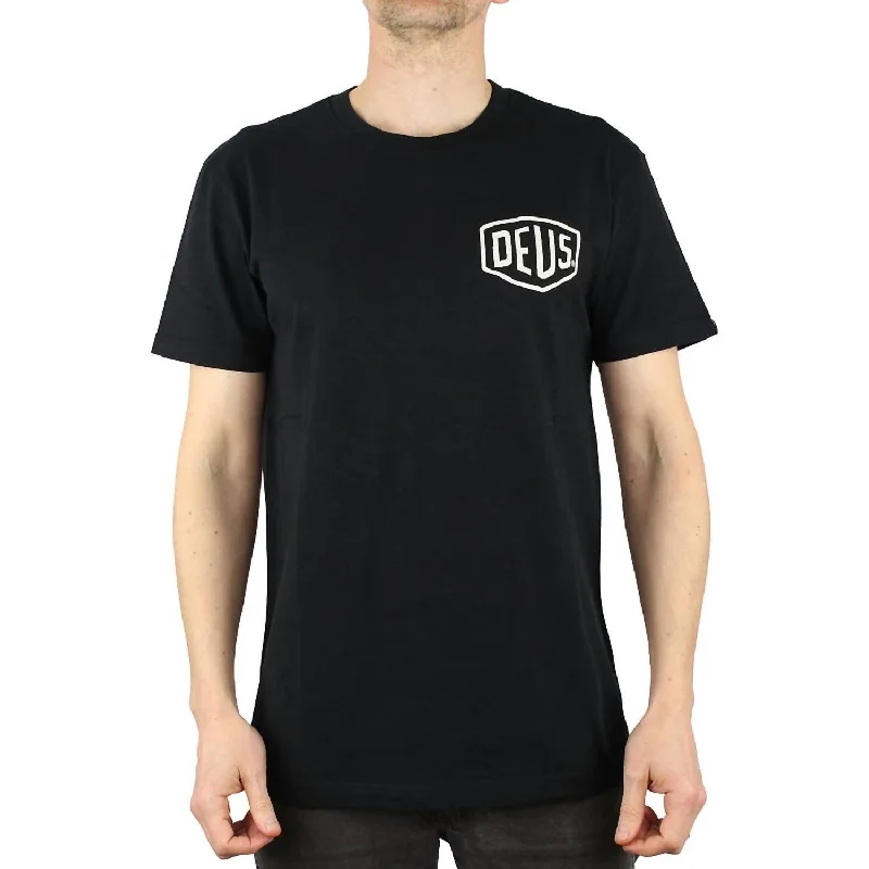 Men's Shirts with Pocket SquaresTokyo Address Tee In Black