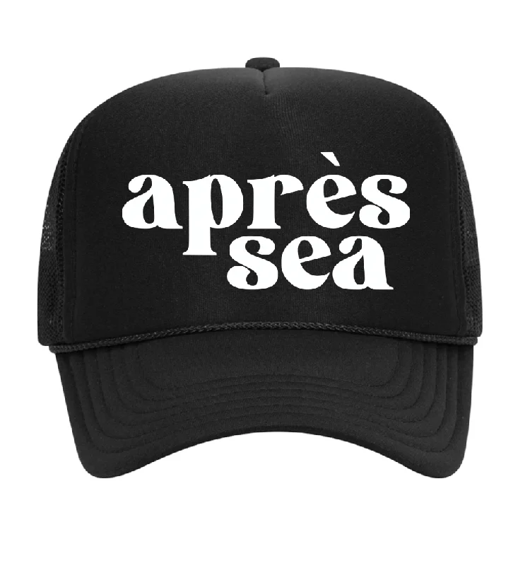Plain Beanie CapsApres Sea Foam Trucker Hat
