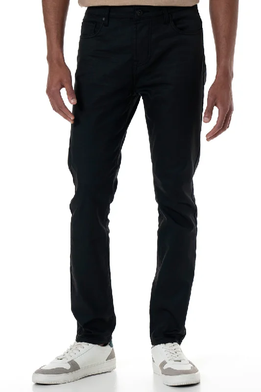 Men's Jeans for Everyday WearRf02 Coated Skinny Jeans _ 156188 _ Black