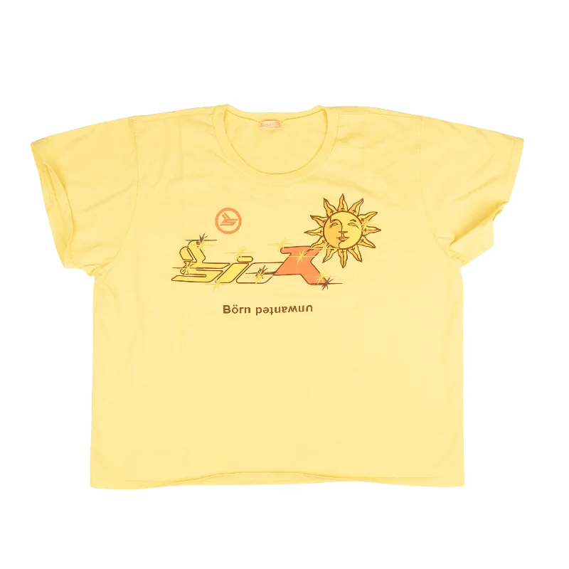 Men's Shirts with Hook-and-Loop ClosuresSick� B�rn Unwanted Sunshine T-Shirt - Yellow